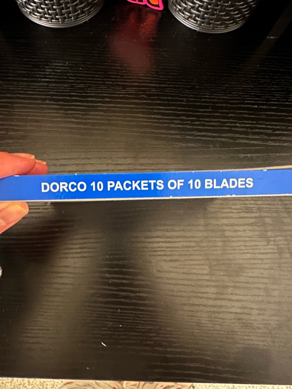 Dorco Stainless Double Edge Razor Blades - Blue/Gray Box - Picture 2 of 5
